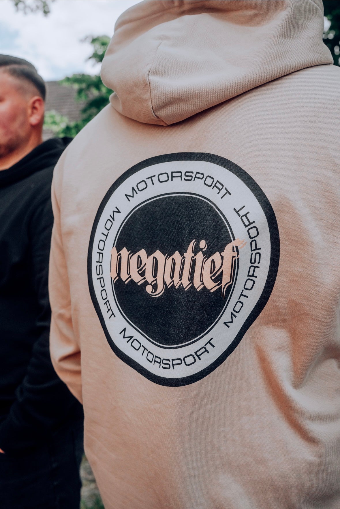 Motorsport Hoodie beige