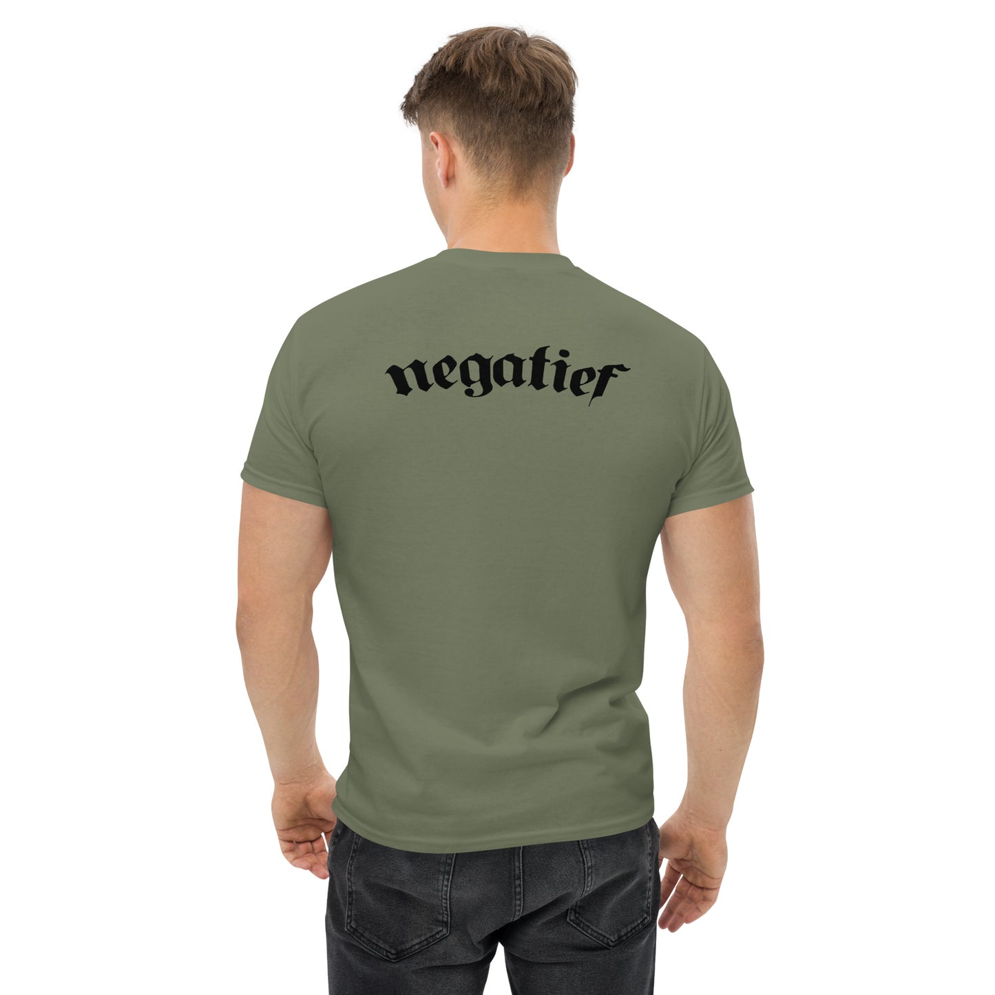 Classic Shirt "we are all the same" Military Green