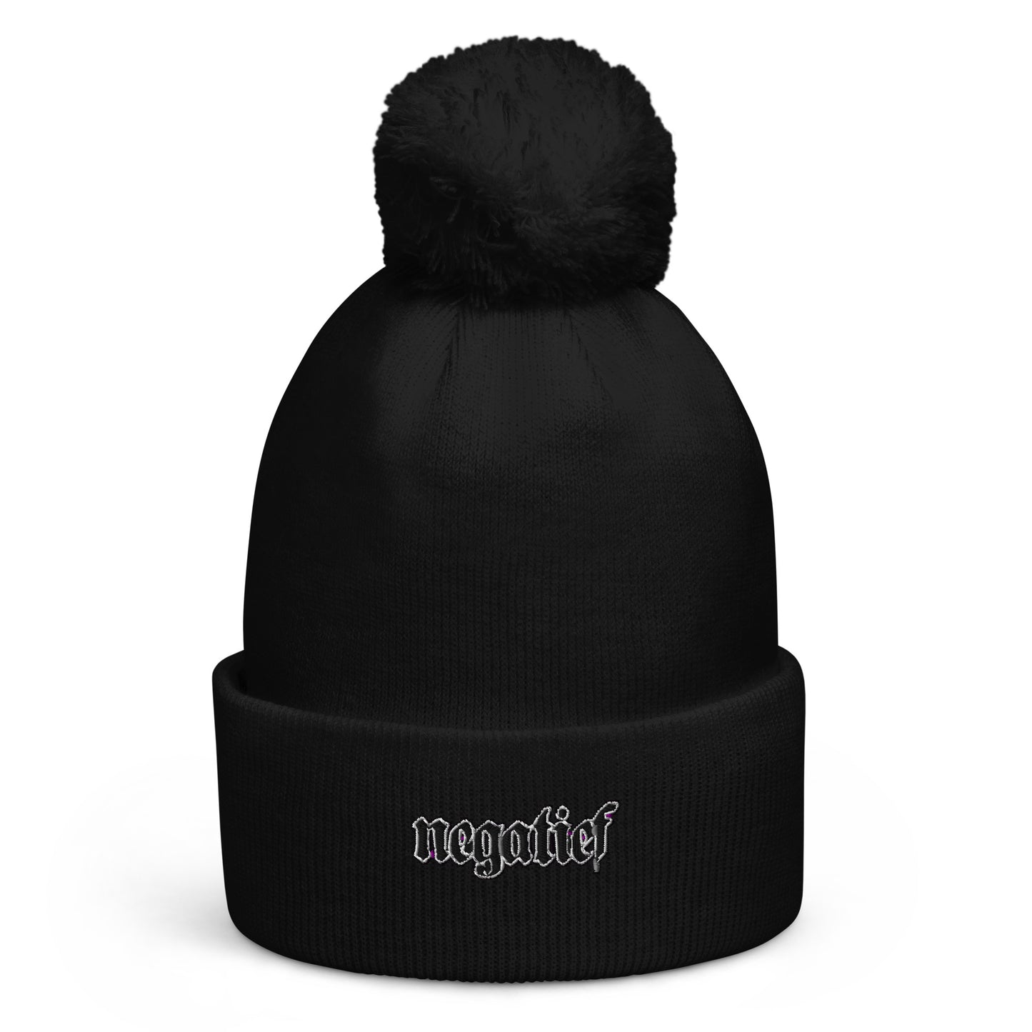 Negatief Beanie "Black"