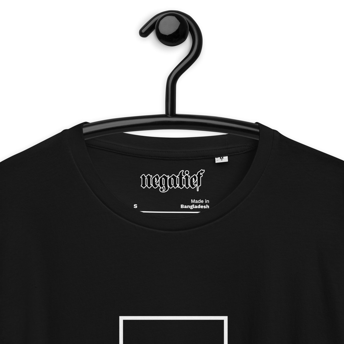 Unisex Basic Shirt - Negatief  #Black