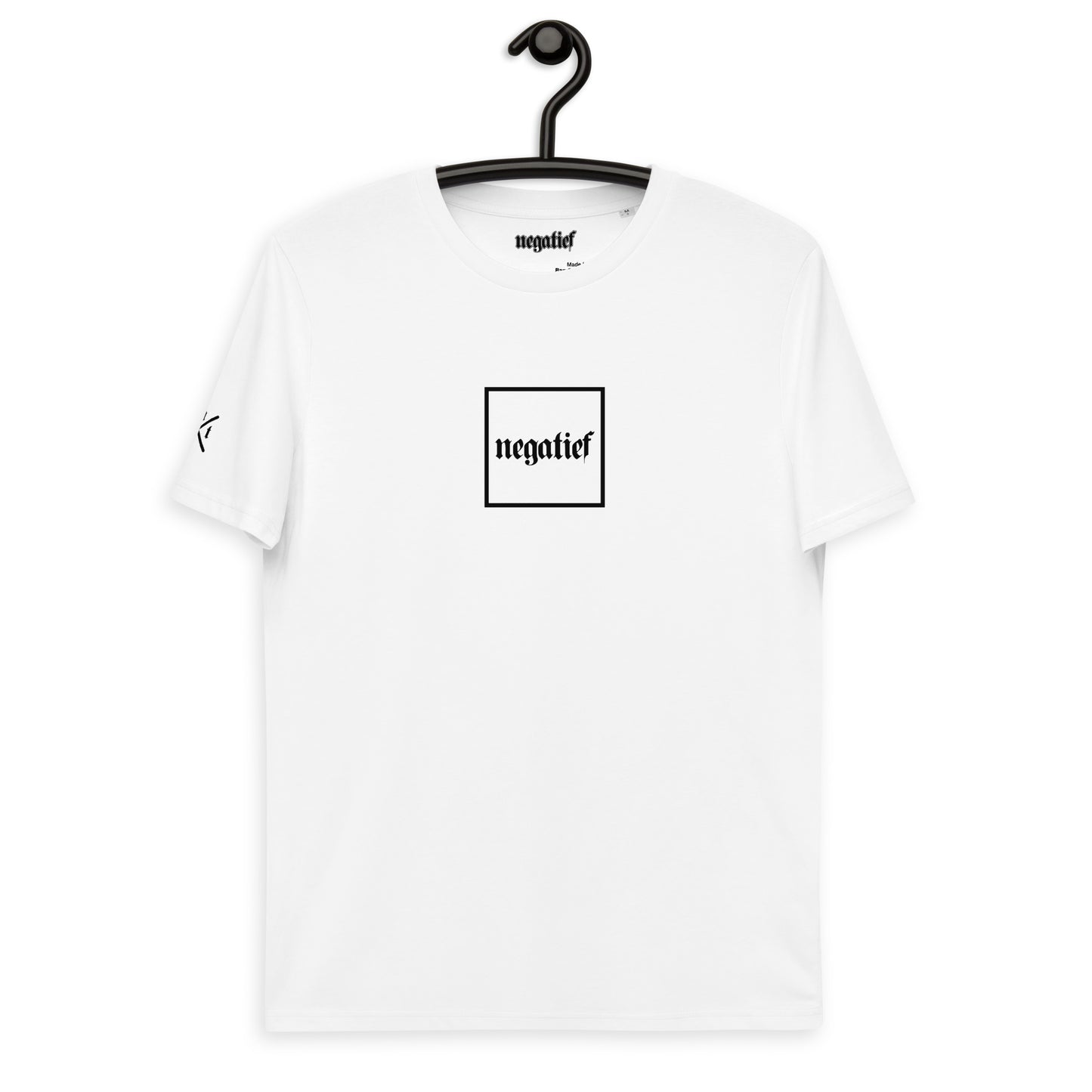 Unisex Basic Shirt - Negatief  #Weiß