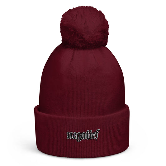 Negatief Beanie "Burgundy"