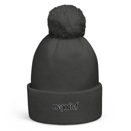 Negatief Beanie "Grey"